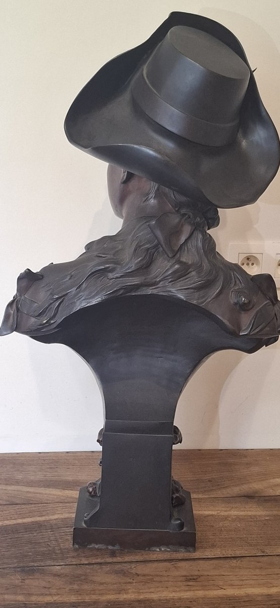 Alphonse Henri Nelson ,  buste en bronze -photo-4