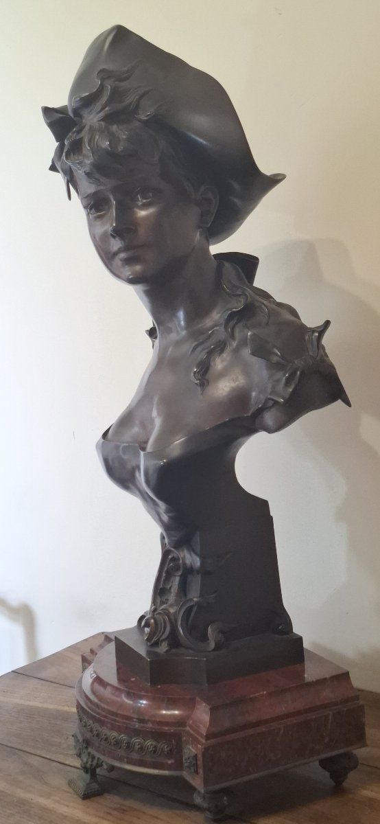 Alphonse Henri Nelson ,  buste en bronze -photo-6