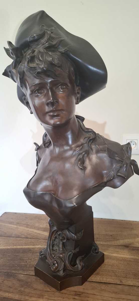 Alphonse Henri Nelson ,  buste en bronze 