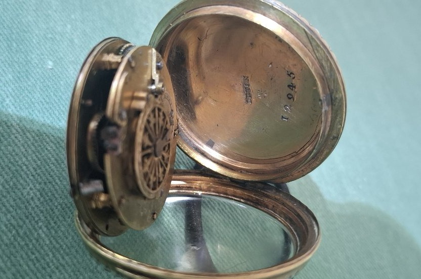 Montre emaillée de poche d'époque  XVIII ,-photo-4