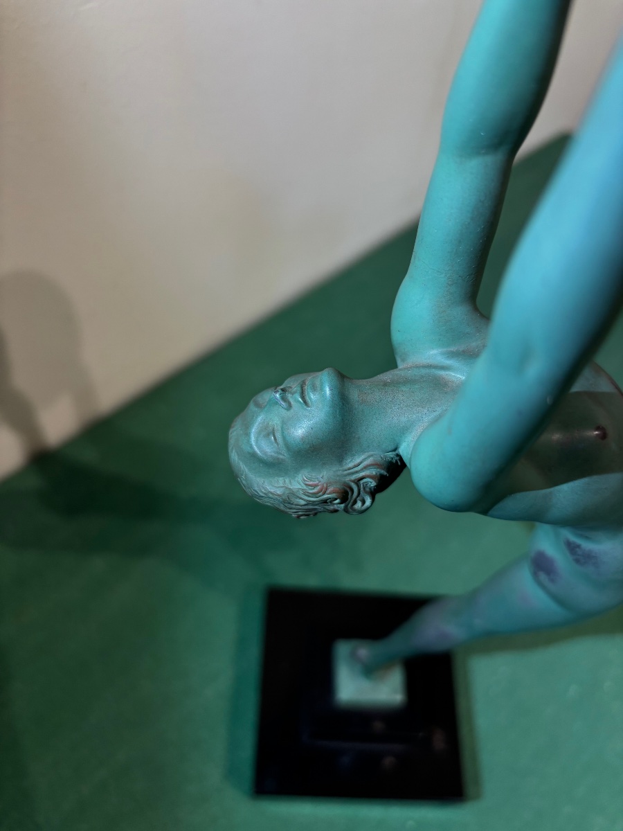 Max Le Verrier – Art Deco Sculpture “-photo-3