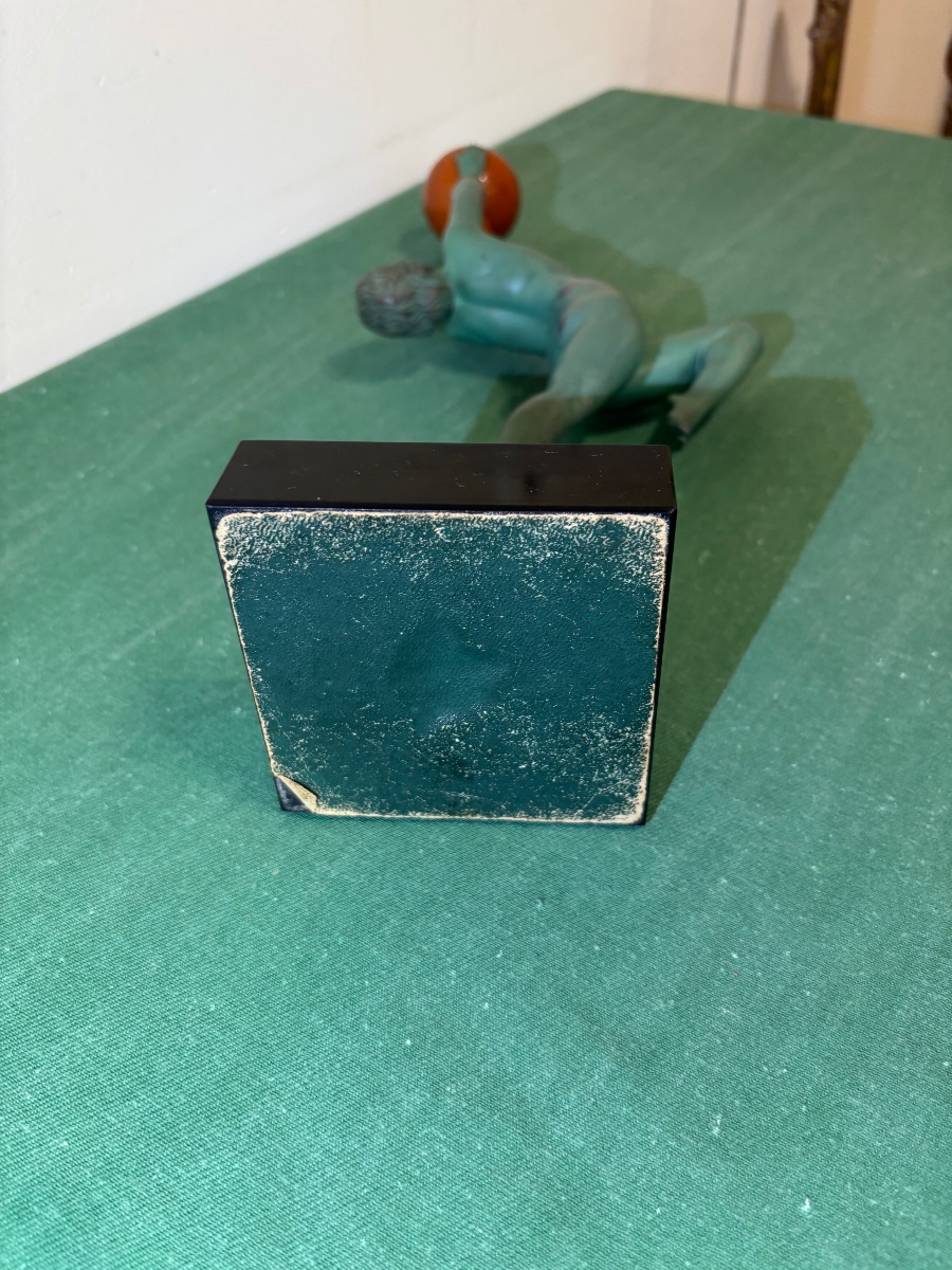 Max Le Verrier – Art Deco Sculpture “-photo-4