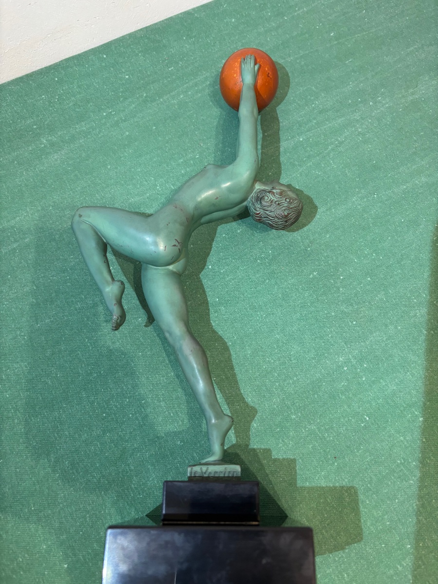 Max Le Verrier – Art Deco Sculpture “-photo-5