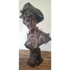 Alphonse Henri Nelson ,  buste en bronze 