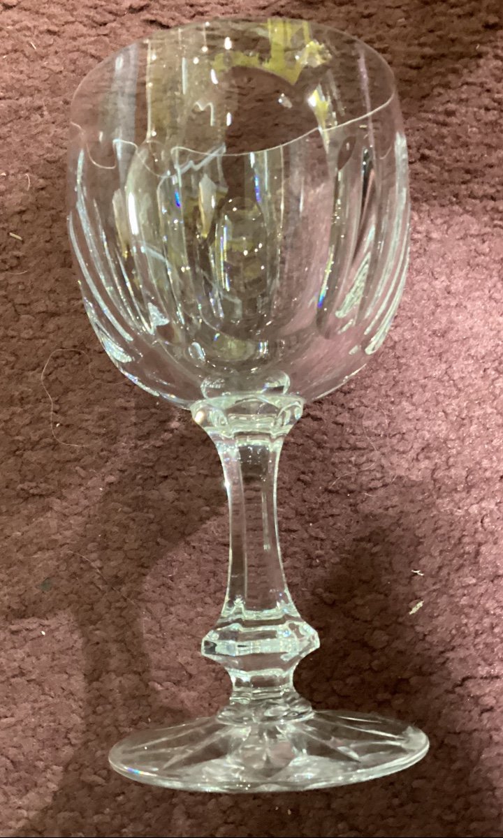Service De Verres En Cristal De Baccarat 29pieces -photo-2