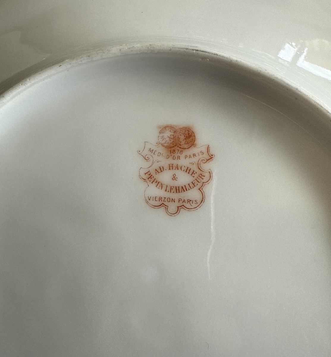 Partie  de service  de table porcelaine Alfred Hache -photo-3