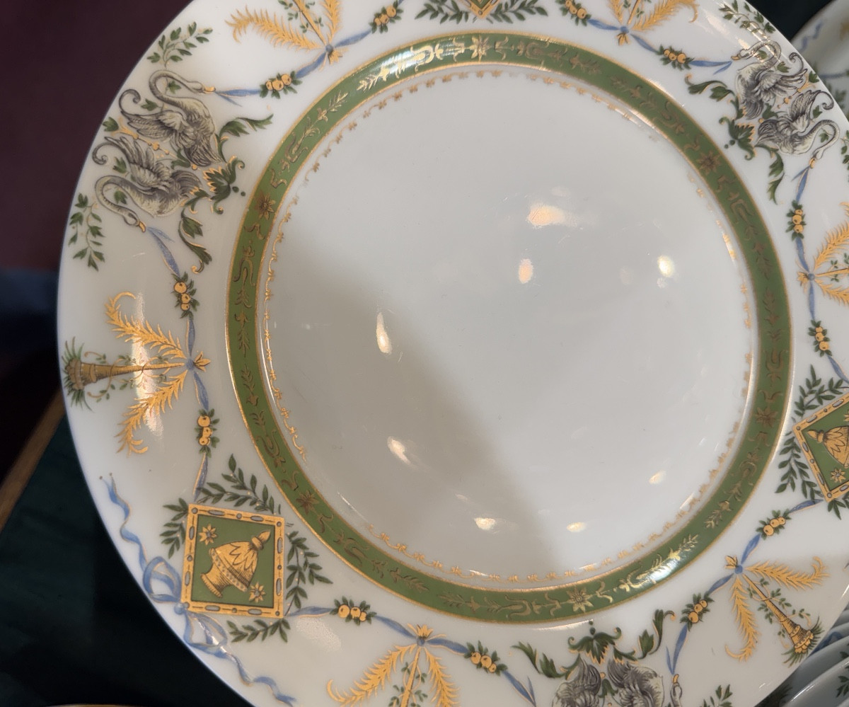 Service de table  Charles Haviland limoges 45 pieces-photo-3