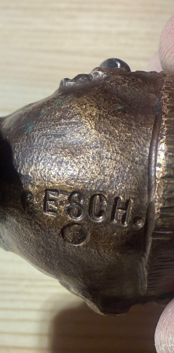 Bronze de Vienne polychrome -photo-3