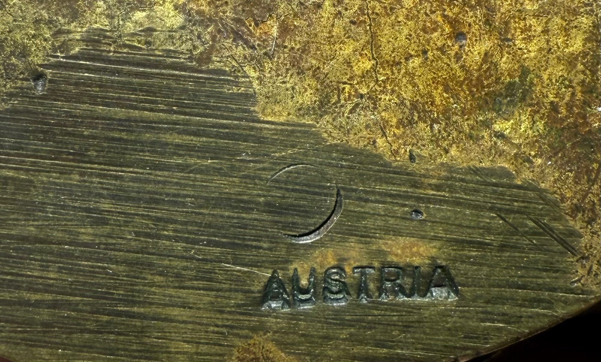 Bronze de Vienne École autrichienne charmeur de serpents-photo-3