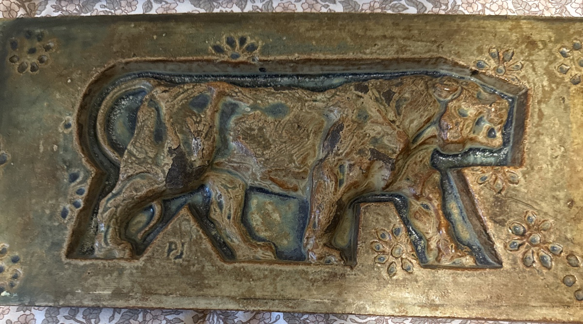 Paul Jouve - Bigot Animal Frieze Monumental Door At The 1900 Exhibition-photo-2