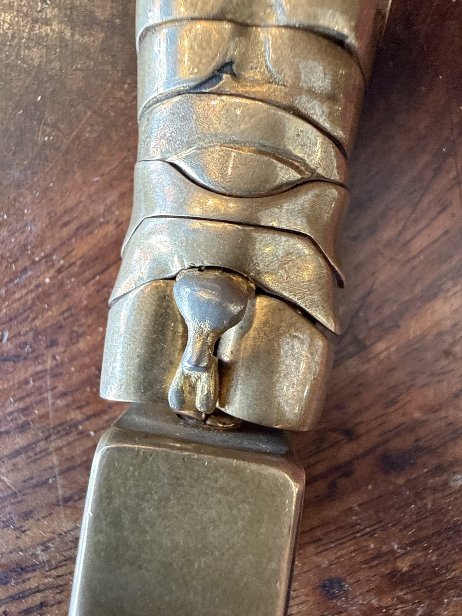 Bronze Pendant Signed Berrocal-photo-2