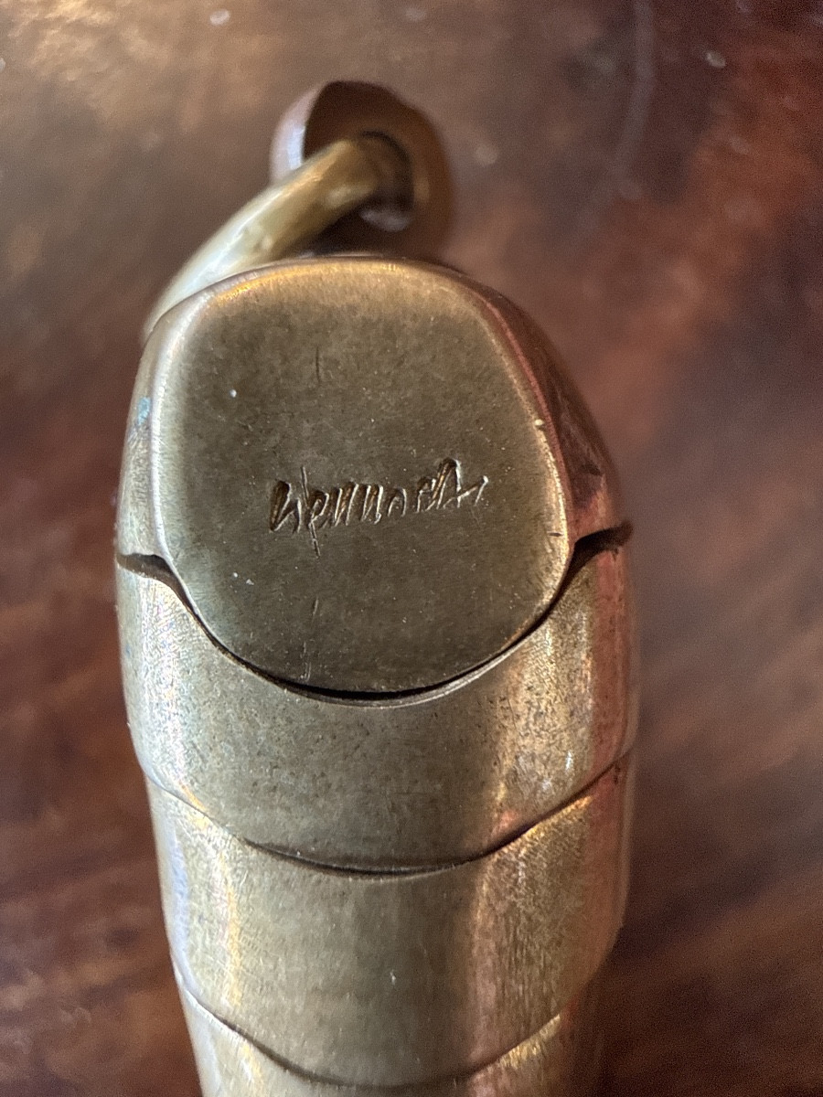 Bronze Pendant Signed Berrocal-photo-3