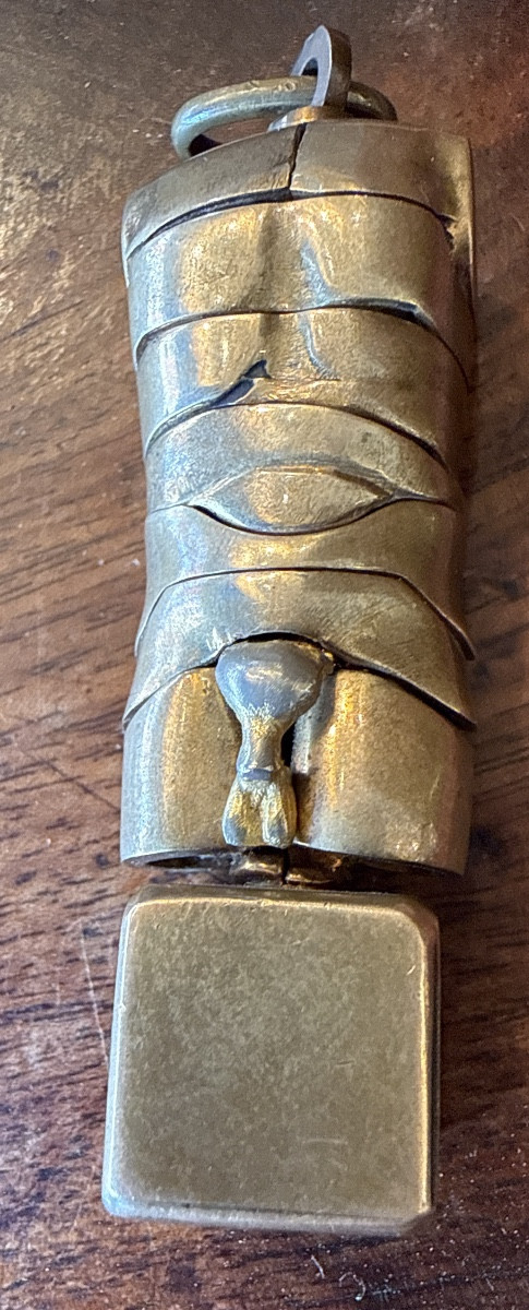 Bronze Pendant Signed Berrocal