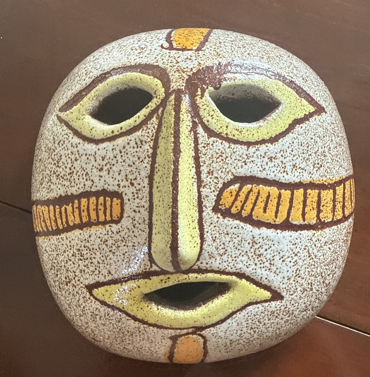  Céramique Accolay masque