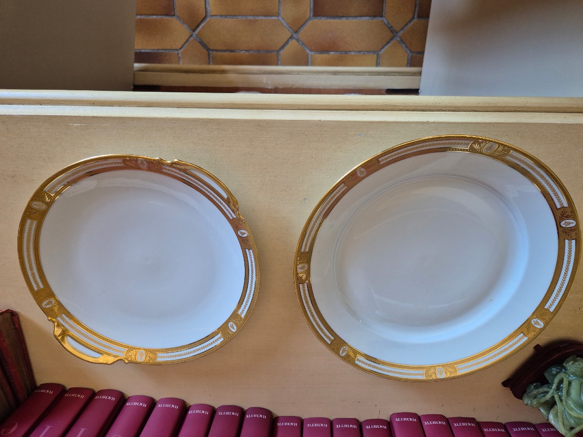 Haviland et C Parlon  service de table  d’apparat Abeille -photo-2