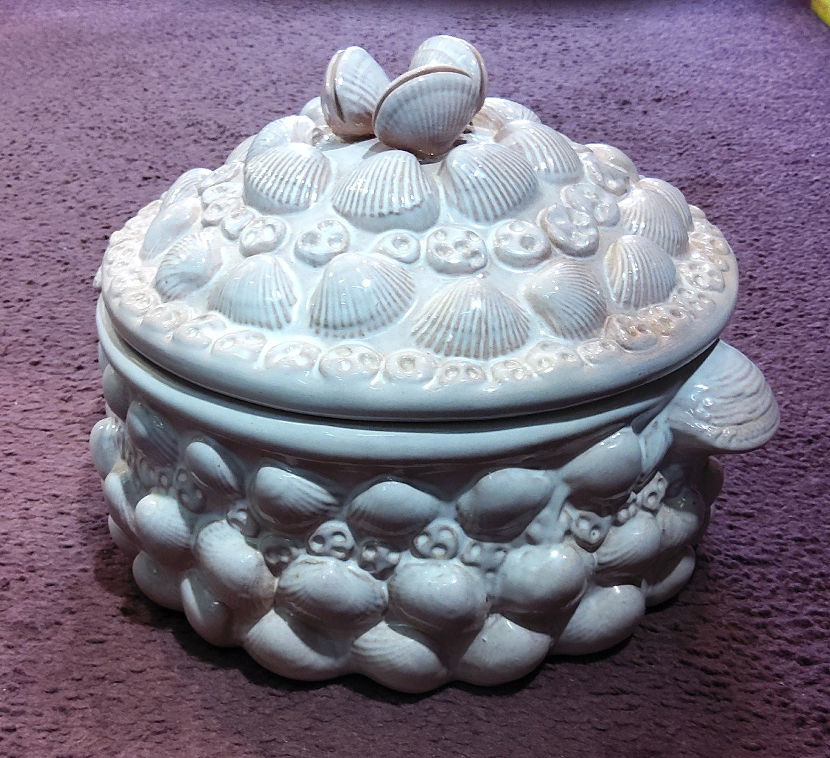 Covered Pot Decor Shells By Pol Chambost