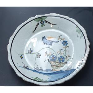 Assiette Faience 18 Siecle De La Rochelle