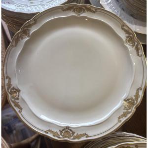 Partie de service Bernardaud modèle coquille