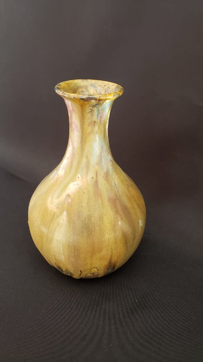 Vase en grès émaillé de Léon Lempereur (1891–1964)  Sars-Poteries, vers 1950–1960