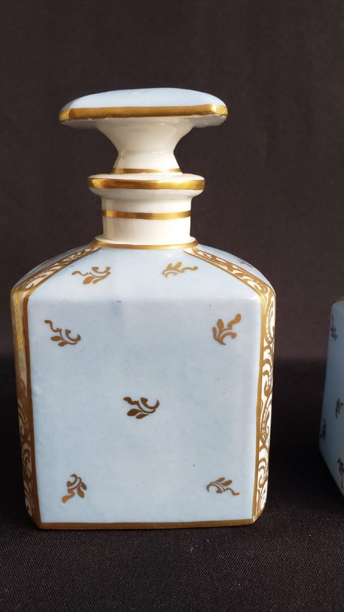 Garniture de toilette en porcelaine de Limoges  – Vers 1940/1950-photo-4