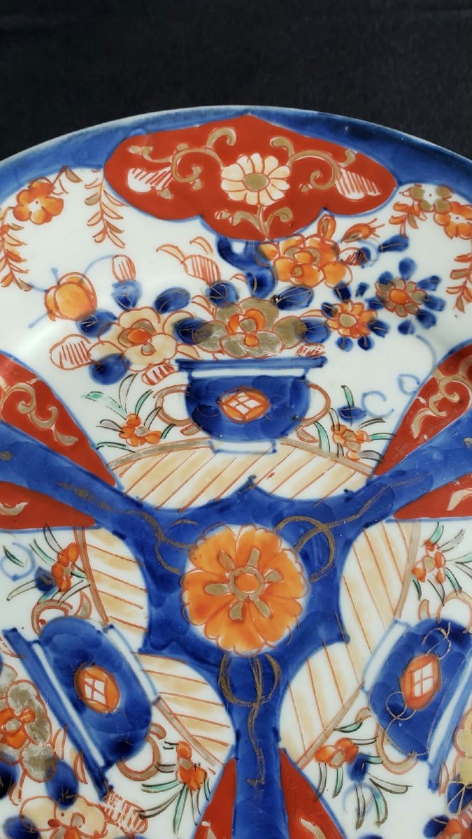 Imari Porcelain Cup With A Gilded Bronze Base Featuring Elephants—meiji Period / Napoleon III-photo-2