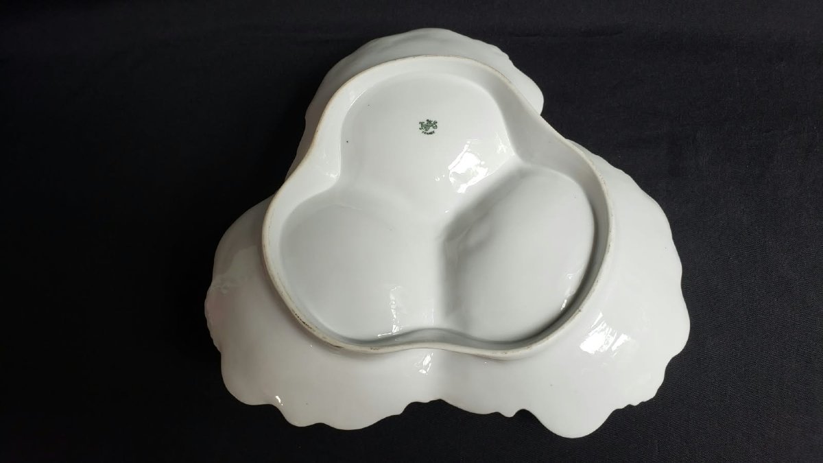 Important serviteur muet en porcelaine de Limoges – Léon Sazerat – Fin XIXe siècle-photo-7