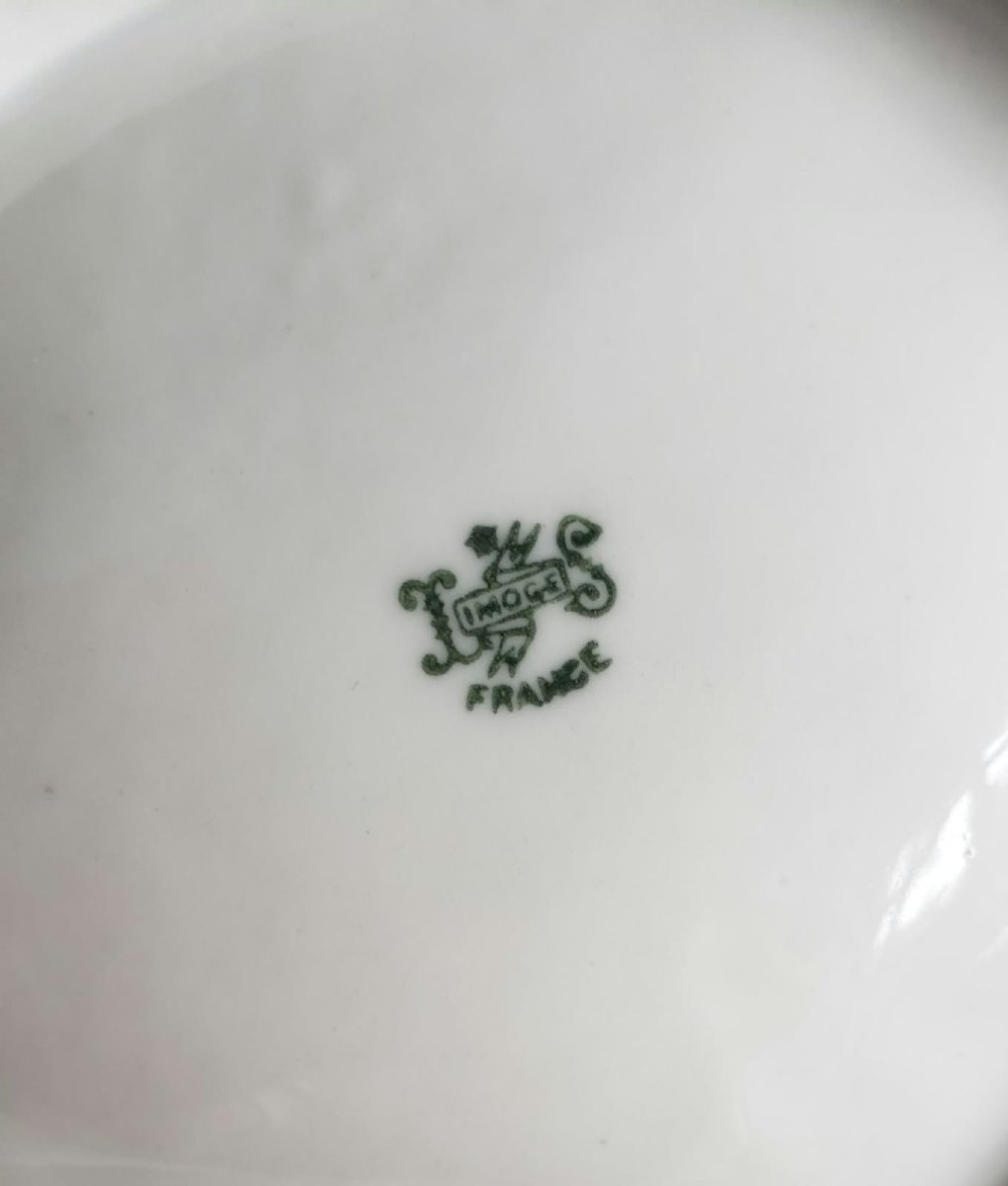 Important serviteur muet en porcelaine de Limoges – Léon Sazerat – Fin XIXe siècle-photo-8