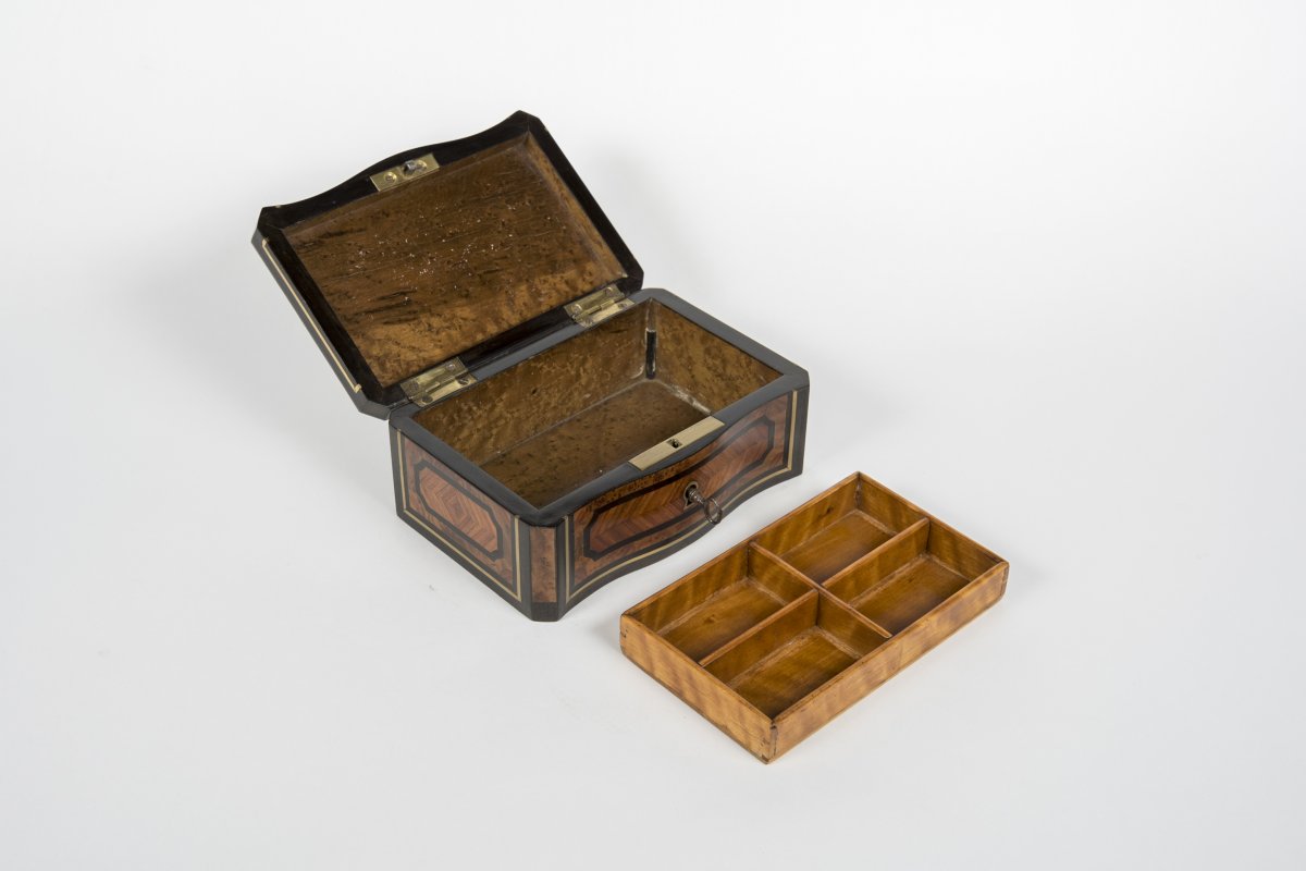 0011/0959 Napoleon III Period Jewelry Box-photo-2