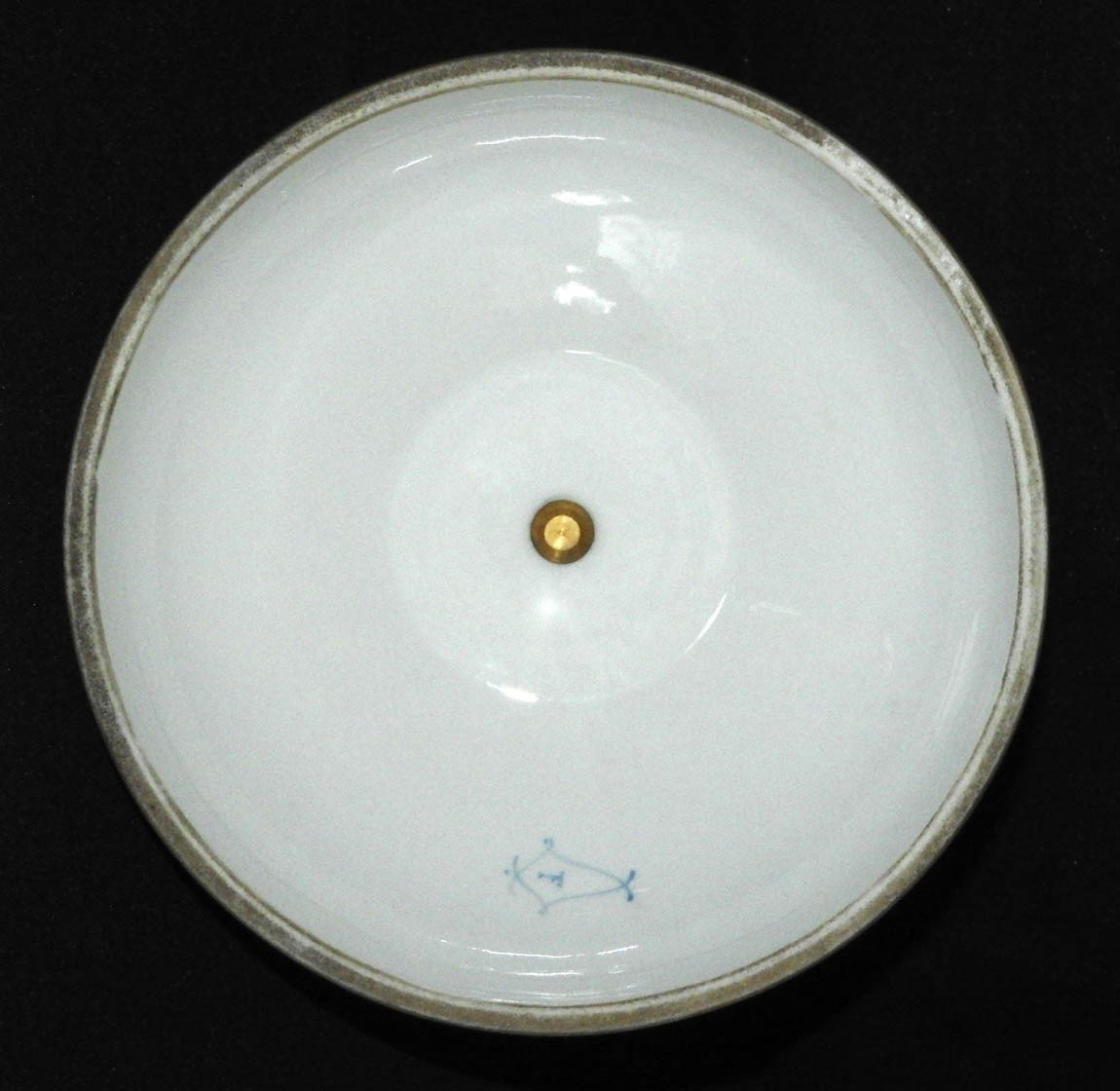 Vase Couvert En Porcelaine Et Monture En Bronze Doré 19 éme-photo-3