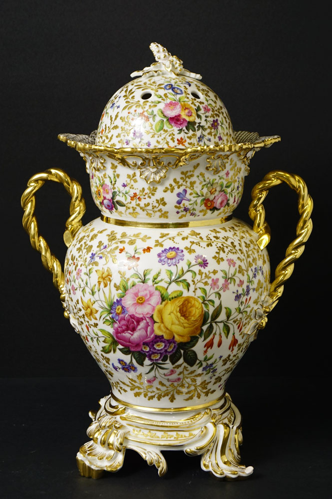 Pot-pourri En Porcelaine De Paris Jacob Petit Et Rihouet