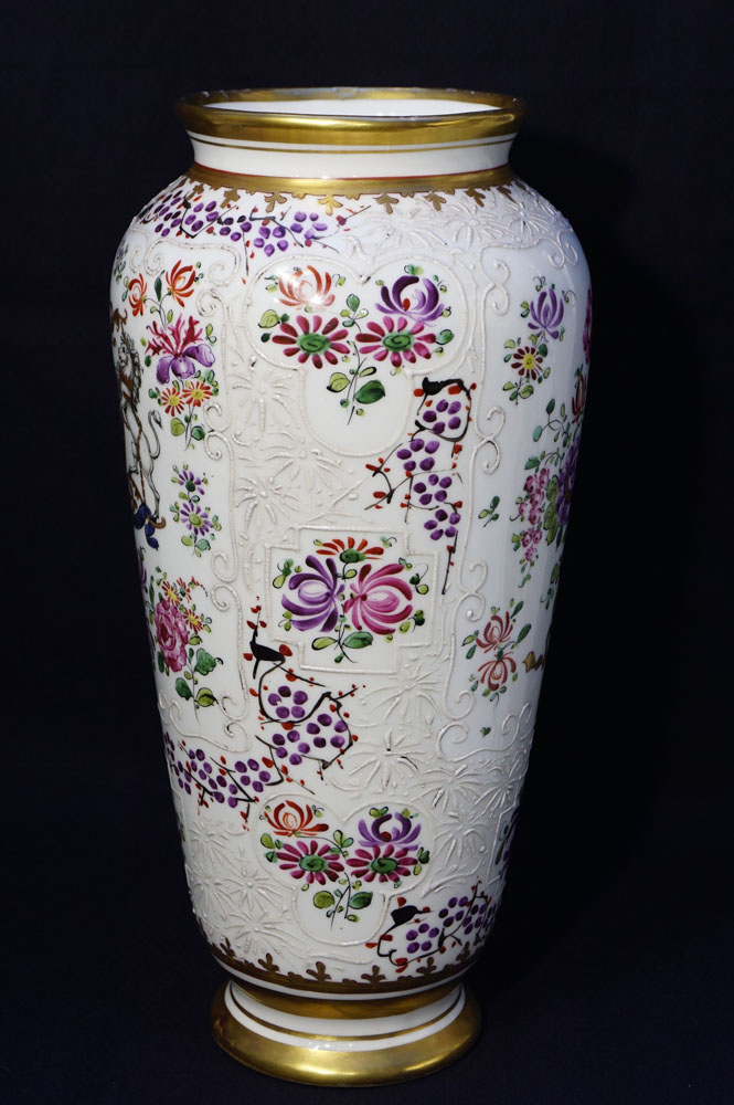 Paris Porcelain Vase Signed Samson-photo-2