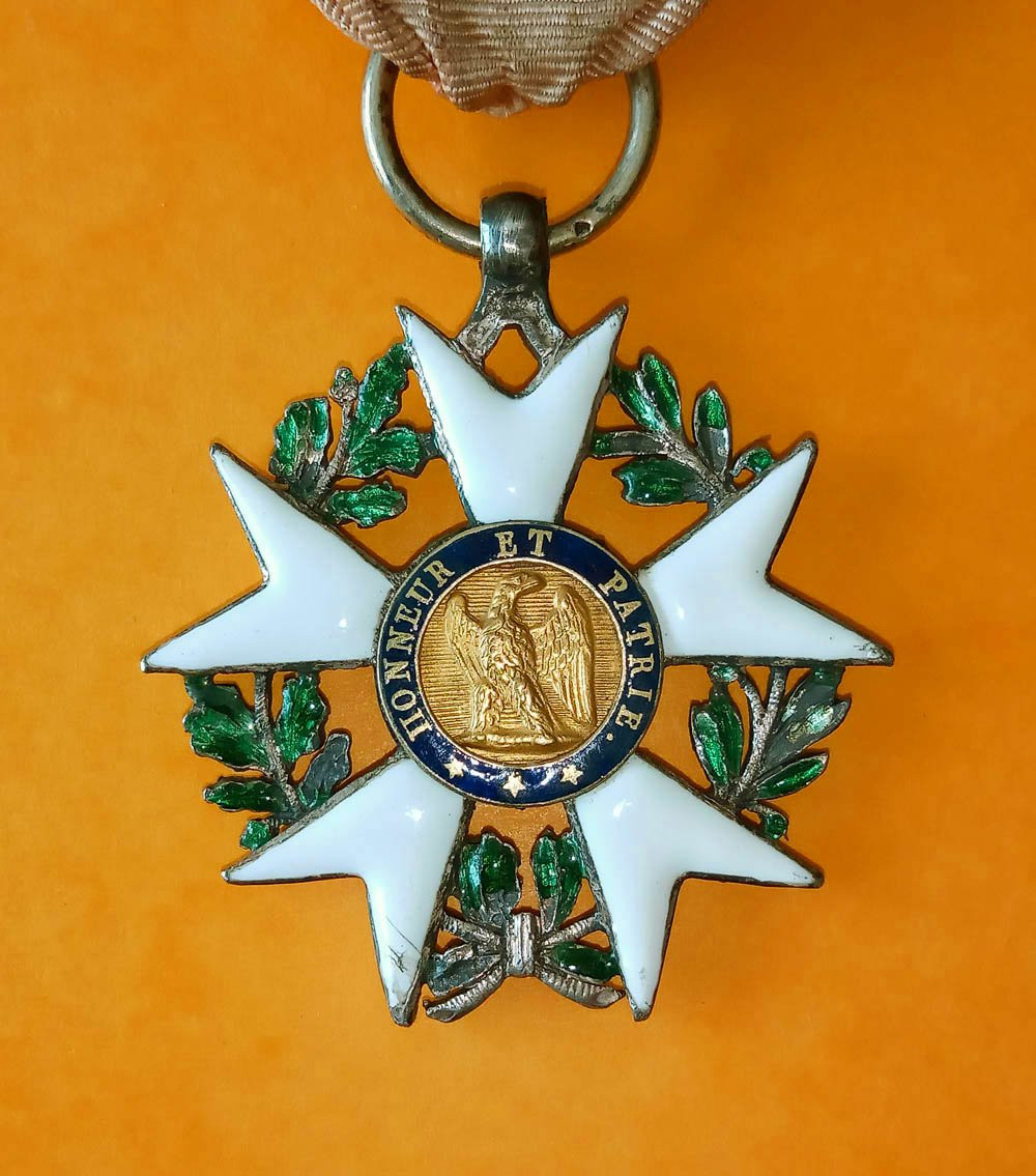 Médaille de chevalier de la Légion d'Honneur 1er Empire 1er type-photo-2