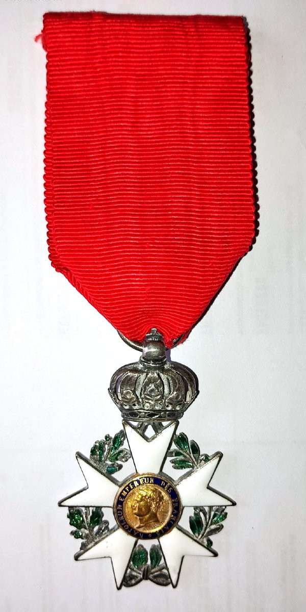 médaille de chevalier de la légion d'honneur 1er Empire 3éme type-photo-2