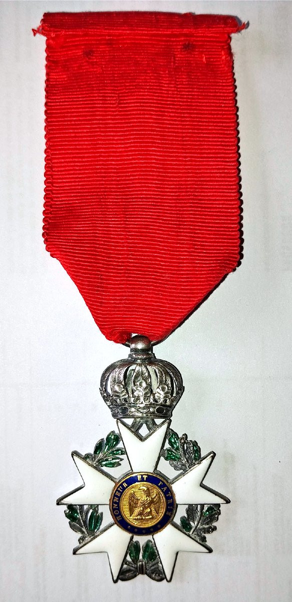 médaille de chevalier de la légion d'honneur 1er Empire 3éme type-photo-3