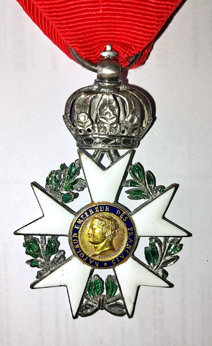 médaille de chevalier de la légion d'honneur 1er Empire 3éme type