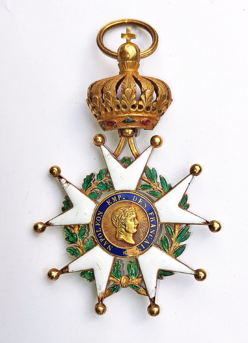 Officer's Star Of The Legion Of Honor 1st Empire 4th Type
