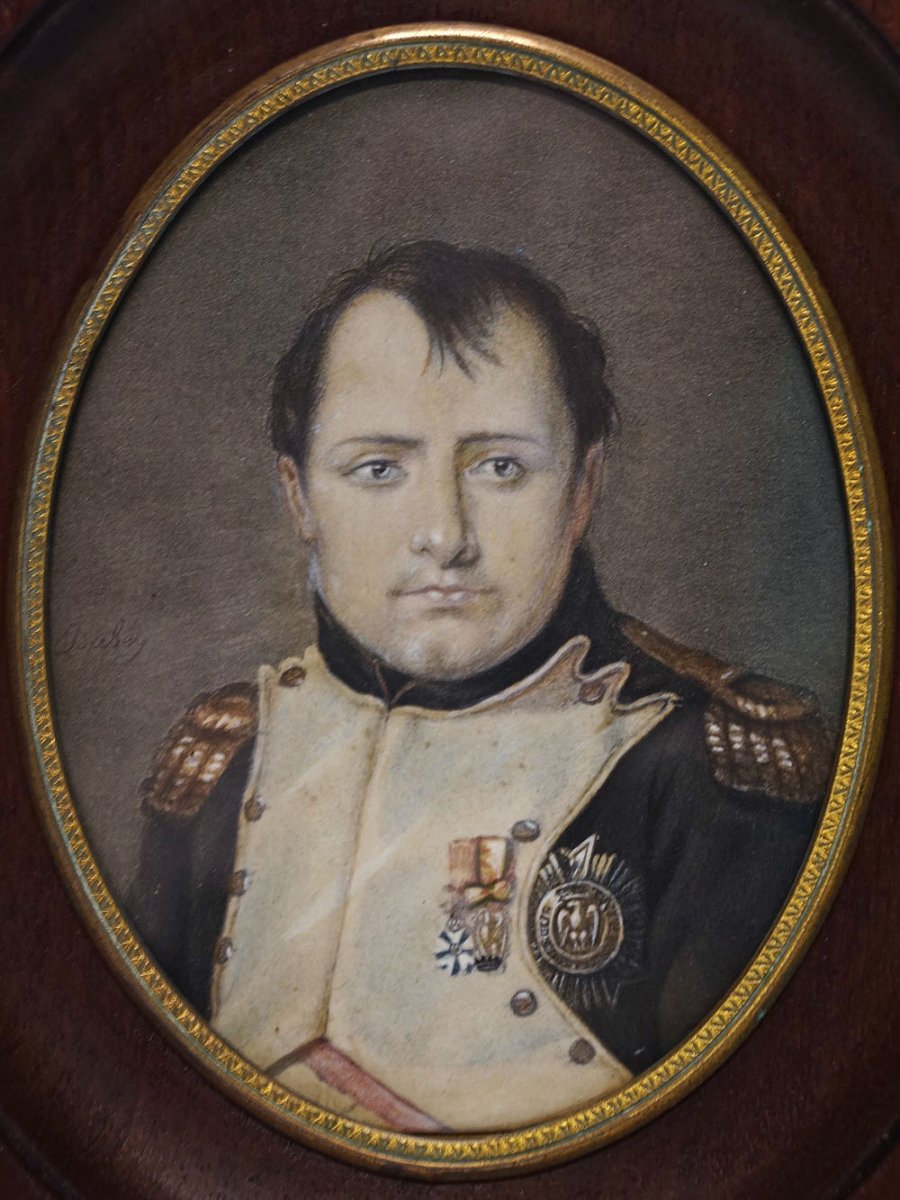   Portrait De Napoléon 1er par Jean-Baptiste Isabey-photo-2