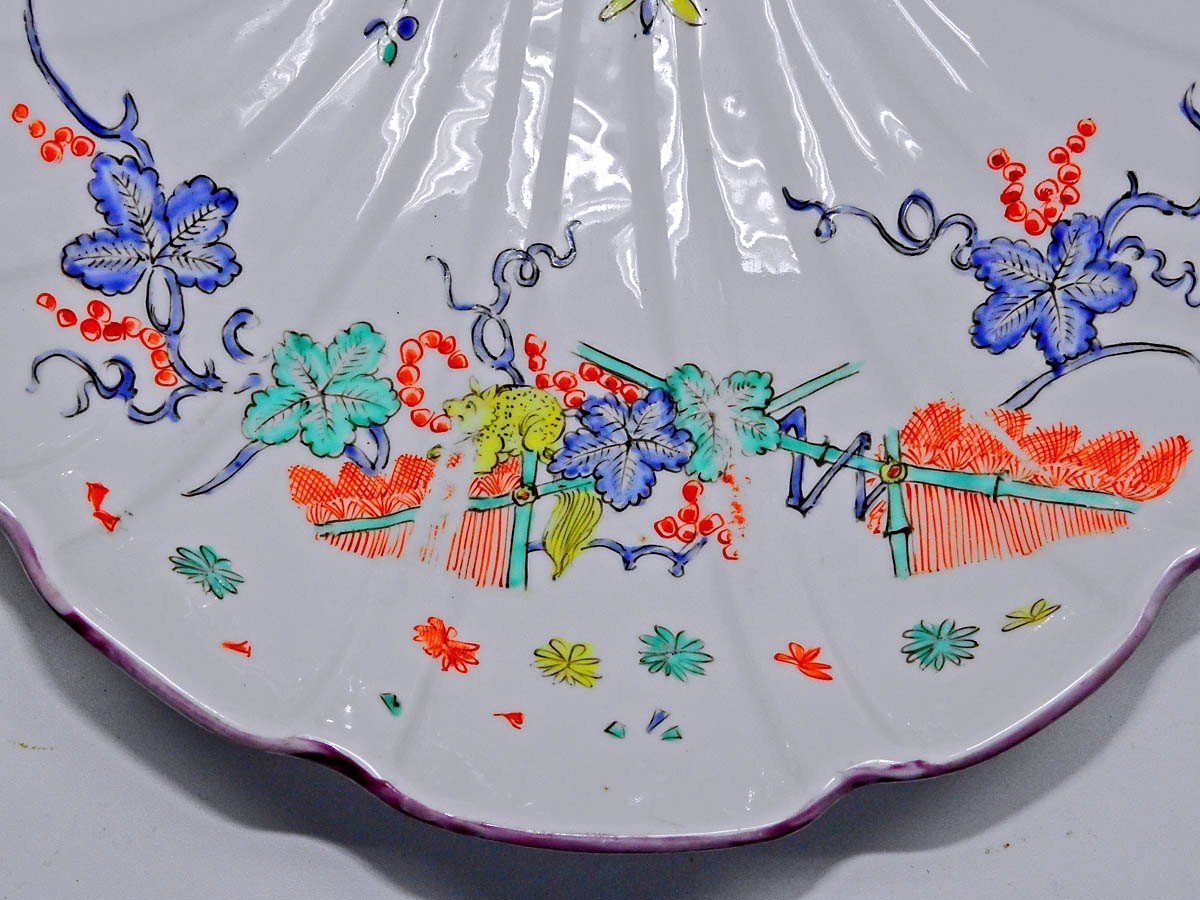 Paire De Compotiers En Porcelaine Décor Kakiemon 19 ème-photo-4