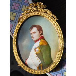 Miniature Portrait Of Napoleon I After Paul Delaroche