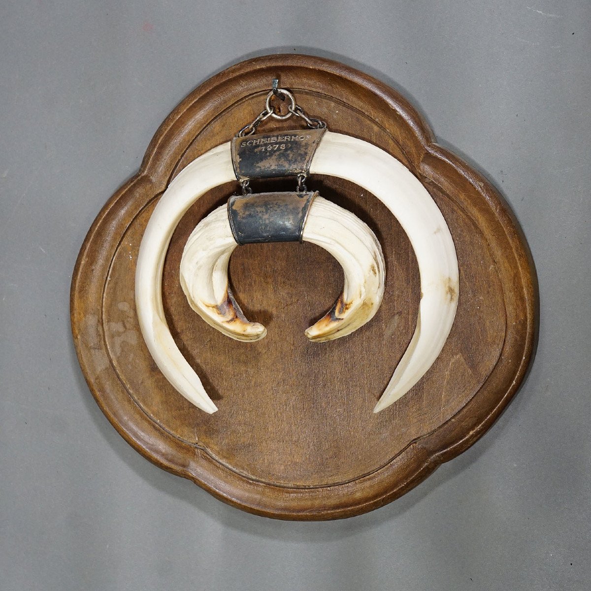 Plaque Trophée ASM Monaco Vintage – Souvenir Signé FIA – Objet Collection