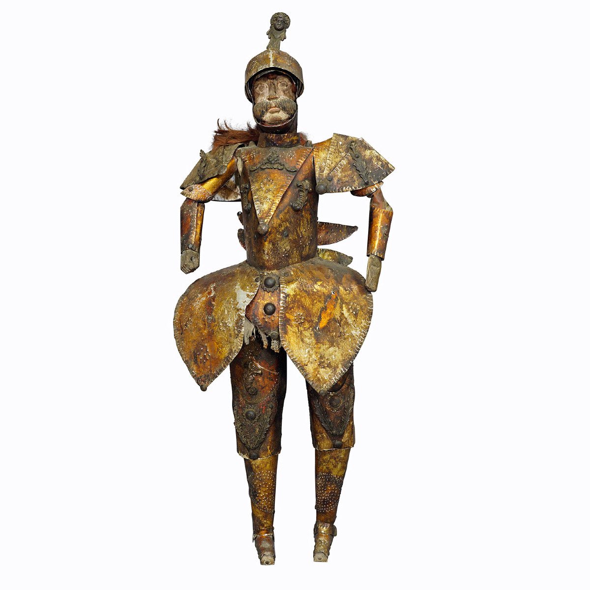 MARIONNETTE SICILIENNE ANCIENNES OPERA DEI PUPI 80 CM