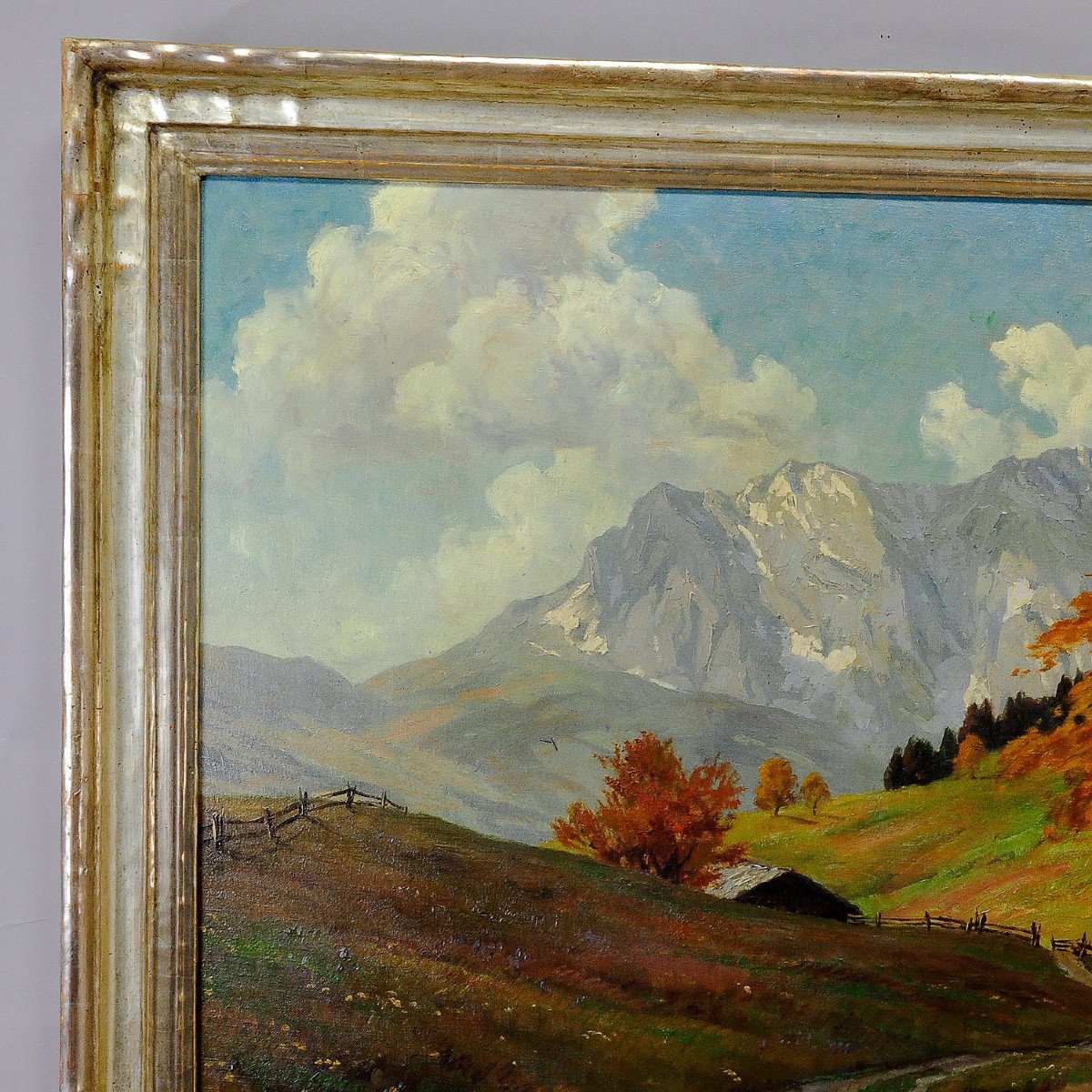 Erwin Kettemann - Landscape In The Tyrolean Alps Circa 1930-photo-4