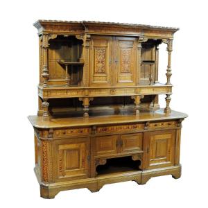 Grand Buffet De Bernhard Ludwig Vienne Ca. 1900