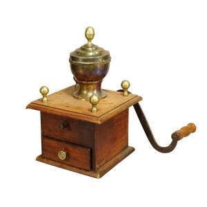 Large Old Coffee Grinder, Germany Circa 1900