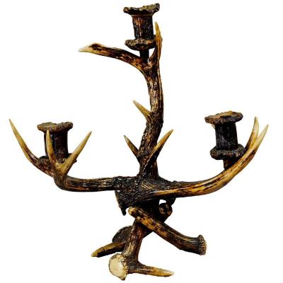 Decorative Antique Antler Candelabra 1900