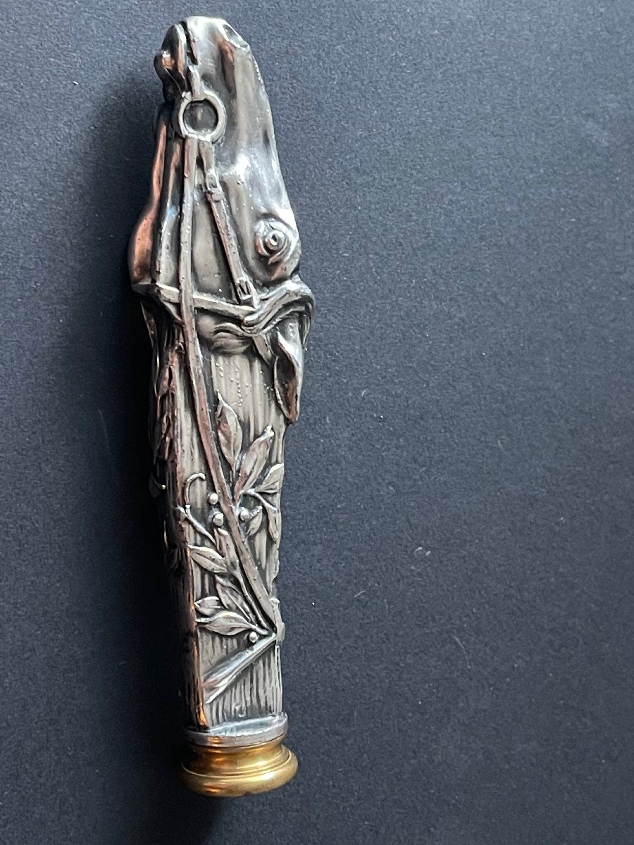 Unique Large Seal Wax Seal Horse Head Germany ?wmf ? Horse Racing-photo-2