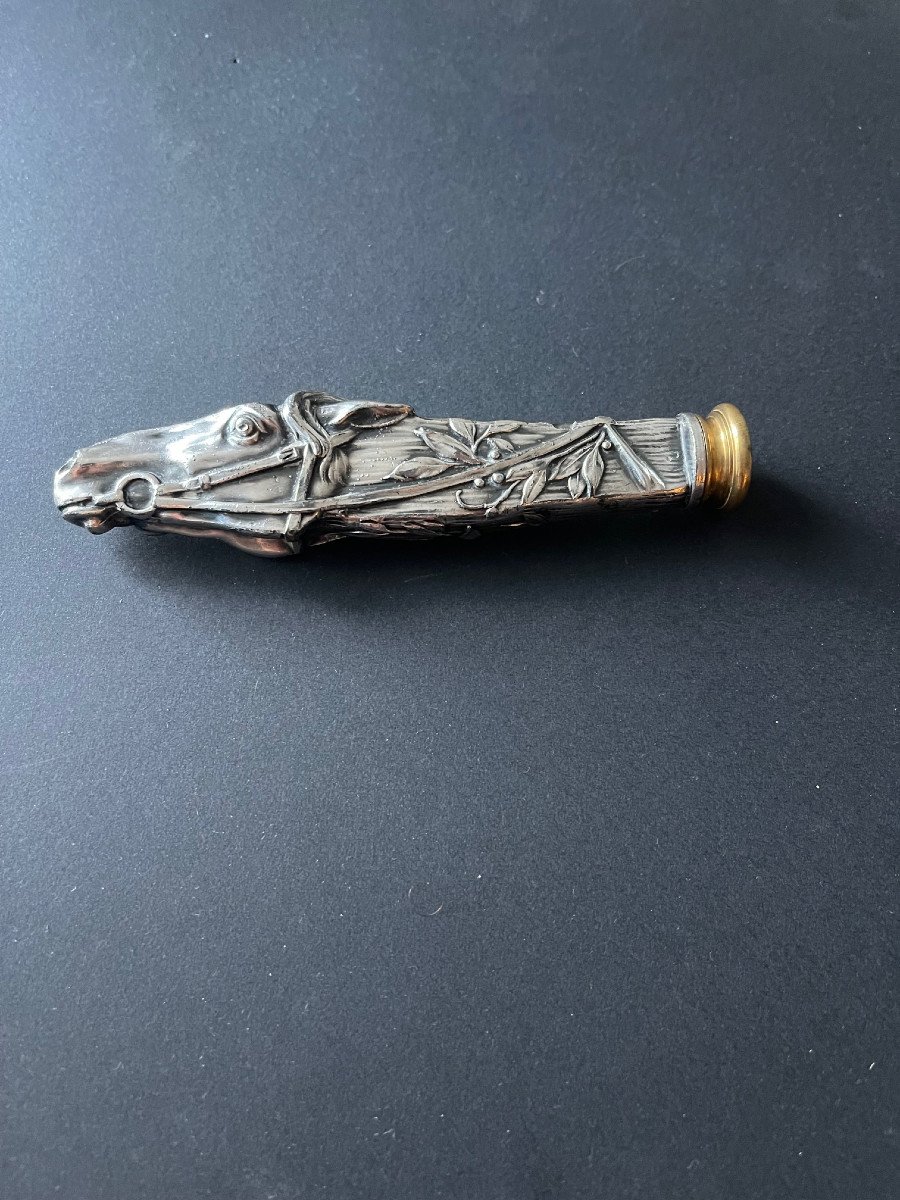 Unique Large Seal Wax Seal Horse Head Germany ?wmf ? Horse Racing-photo-3