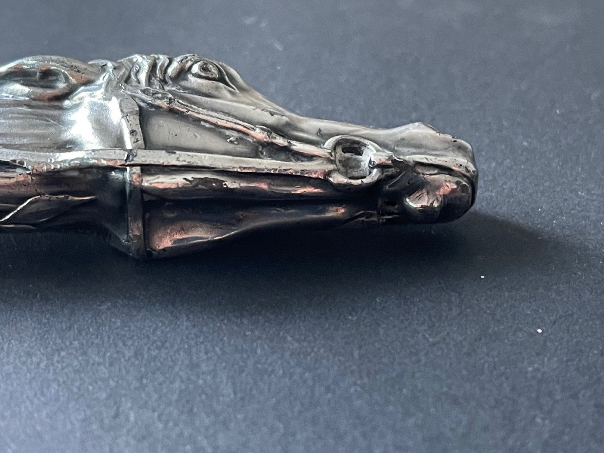 Unique Large Seal Wax Seal Horse Head Germany ?wmf ? Horse Racing-photo-3