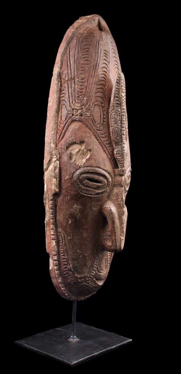 Mask, Oceania, Primitive Arts, Oceanic Art, Tribal Art, Papua New Guinea-photo-2