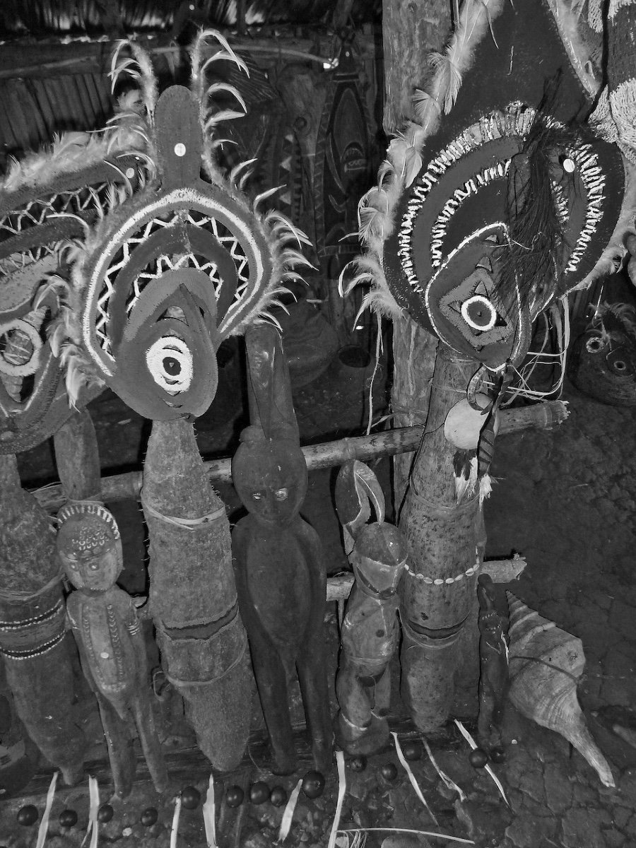 Masque à Igname, Masque, Océanie, Art Premier, Art Océanien, Art Tribal, Vanneriee-photo-8